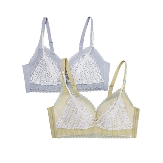 美季美优D清新撞色定型杯文胸W352B10 商品图4