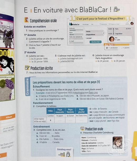 预售 【中商原版】青少儿法语教材 2022版 学生用书Edito A1  Edition 2022  Livre de leleve didierfle法文原版 collectif 商品图5