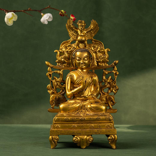 清 铜鎏金释迦摩尼像 商品图0