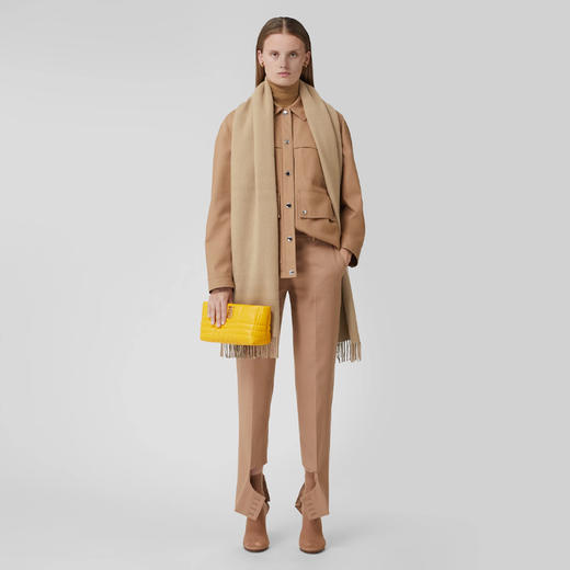 BURBERRY 巴宝莉 男女通用双面两用格纹羊绒围巾 格子 8045332 A7026 商品图3