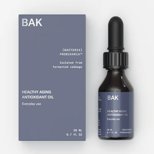 [丹麦]BAK益生菌护肤油 20ml. Healthy Aging Antioxidant Oil 商品图1