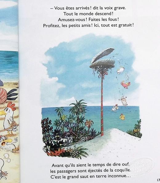 【中商原版】法文版 不一样的卡梅拉卷14 我登上了逍遥岛 LES P TITES POULES SUR L ILE DE TOUTEGRATOS TOME14 商品图7