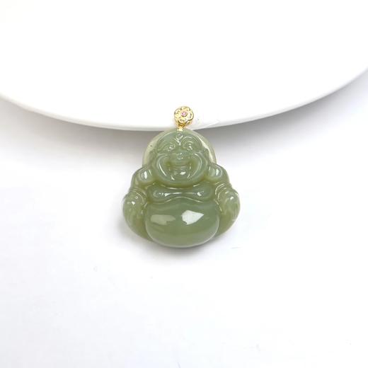 和田玉吊坠-佛公 商品图0