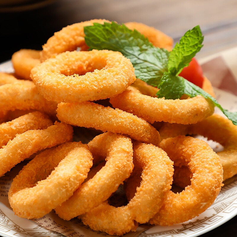 鸡肉洋葱圈圈（9个）