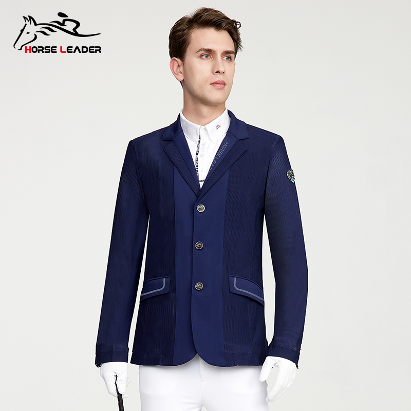 夏季成人男款网眼马术西服-13803