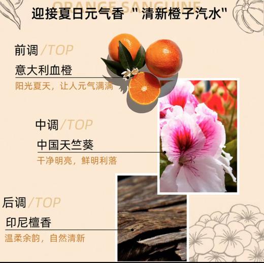 欧珑赤霞橘光香水果香柑橘调淡香氛 商品图1