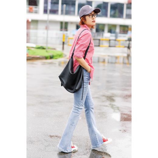 牛仔喇叭裤 商品图0