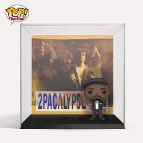 Funko POP! Albums Tupac《2pacalypse Now》专辑系列音乐明星图帕克·夏库尔公仔手办摆件 61426