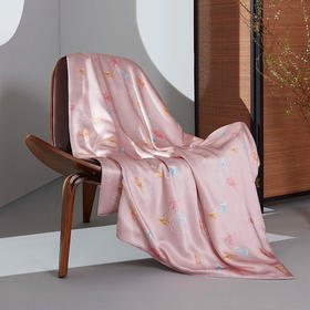 【皇锦】桑蚕丝印花儿童小被-涟涟有鱼HJ11661