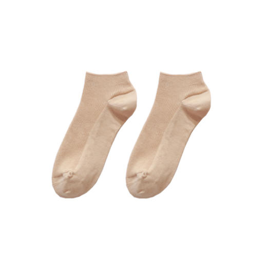 小亘天然彩棉船袜 春夏短袜 (2双) 商品图6