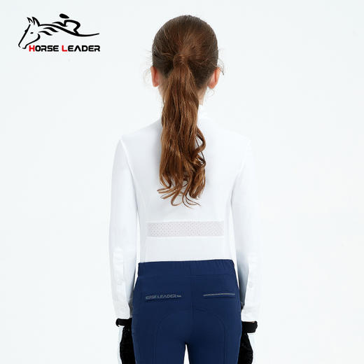 horseleader夏季儿童马术长袖侧拉链款-13605 商品图5