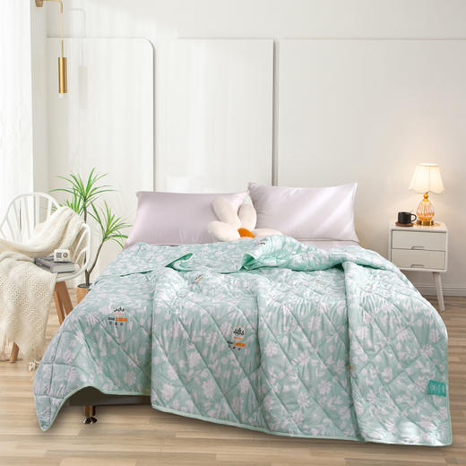 【紫韵家纺】艾草驱蚊被 草本防蚊夏凉被ZY-BQ1516 商品图1