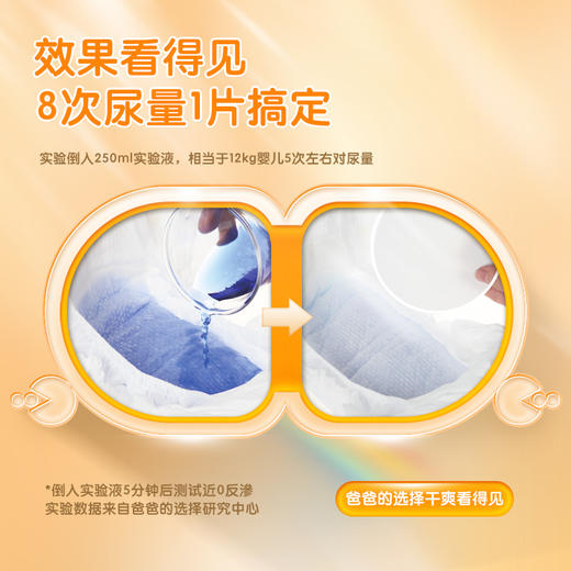 【笑麻麻粉丝专享】79.9两包！经典2.0款 爸爸的选择 极素纸尿裤拉拉裤尿不湿 NB/S/M/L/XL/XXL/XXXL/XXXXL 商品图4