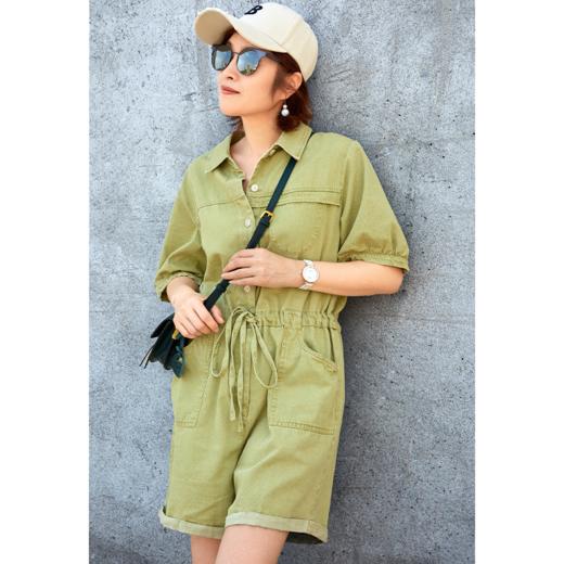 抽绳连体裤 商品图0