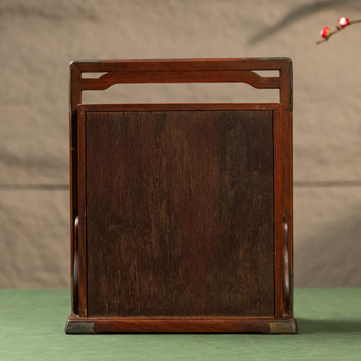 清 黄花梨提梁文房箱 商品图1