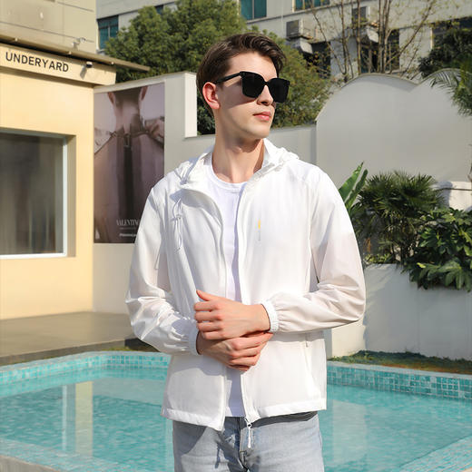 「四色可选！轻薄系列」瑞雅防晒衣男士夏季新款冰丝轻薄外套大码钓鱼户外防晒服上衣 商品图1