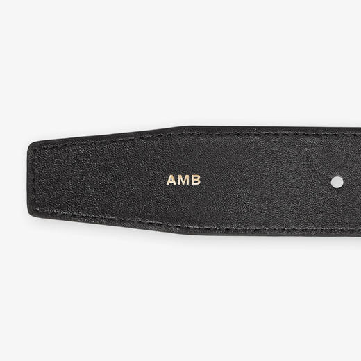 【二】BURBERRY 巴宝莉 男士格纹拼皮革双面两用腰带 格子 8052793 B1703 商品图3