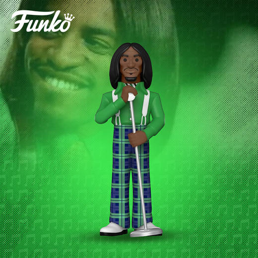 Funko Gold 5" Outkast- Andre 3000 音乐明星流浪者合唱团成员安德烈3000《Hey Ya》歌曲演出形象 5英寸公仔手办摆件 59503 商品图1