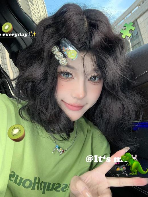 clairecolor日抛 薄荷青提 绿 14.4/13.7 日抛无售后 一盒十片装 商品图1