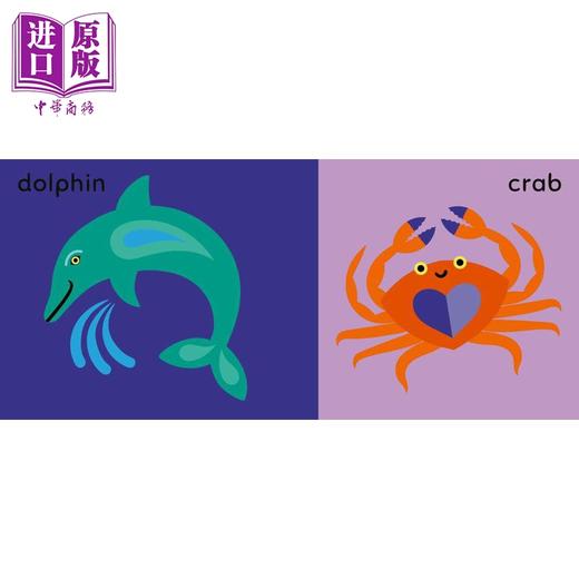 预售 【中商原版】布书：海洋动物 My First Ocean Animals 英文原版 早教幼儿认知识物 儿童玩具书 精美布书 进口精品读物0-3岁 商品图3