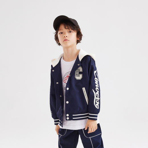 CONVERSE 匡威 秋 大童小童 夹克 CNVN-MW-F133 商品图3