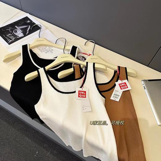 【优家同款吊带衫，全新上架！】蚕丝材质，舒适贴身；拼色设计，时尚百搭。夏季必备，内搭吊带衫，让你美丽出行！ 商品图4