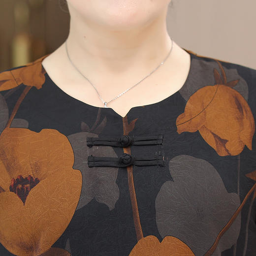 奶奶装老人衣服太太中老年人，女装妈妈宽松两件套TYWF-A687DEK02 商品图2