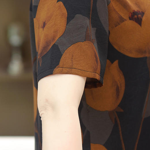 奶奶装老人衣服太太中老年人，女装妈妈宽松两件套TYWF-A687DEK02 商品图3