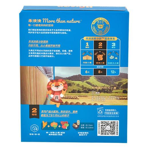 禾泱泱婴幼儿软细面番茄蘑菇牛肉180g/盒 商品图2