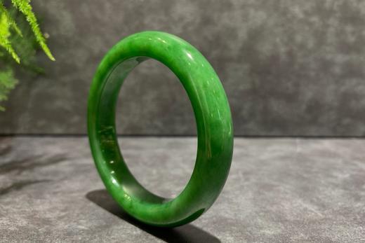 【御珠宫坊·传承系列】碧玉手镯54.5mm 商品图3