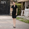 IWY/高级感黑色西装半裙女夏时尚气质房地产销售工作服职业套装CS1819 商品缩略图4