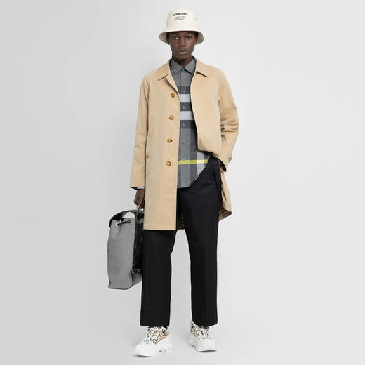 BURBERRY 巴宝莉 男士蜂蜜色卡姆登短外套风衣 卡其色 8065464 A1366 商品图3