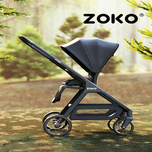 澳颜莱ZOKO婴儿推车可坐可躺双向可收车  DH 商品图3
