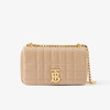BURBERRY 巴宝莉 女士绗缝皮革TB专属标识迷你 Lola 萝纳包 杏色 8063015 B4741 商品缩略图0