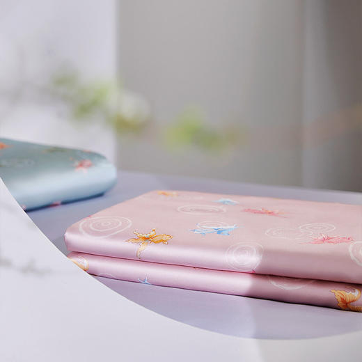 【皇锦】桑蚕丝印花儿童小被-涟涟有鱼HJ11661 商品图1