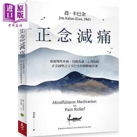 【中商原版】正念减痛 疗*慢性疼痛 情绪焦虑 心理创伤 正念减压之父卡巴金的静观练习课 港台原版 乔 卡巴金 天下生活