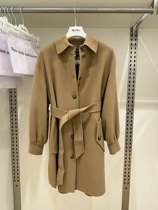 Max Mara 🐑绵羊毛大衣🧥 好价🈶️驼色和绿色 商品图0
