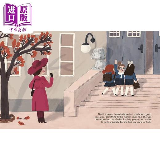 【中商原版】小人物大理想 露丝 巴德 金斯堡 大法官 Little People, Big Dreams Ruth Bader Ginsburg 英文原版绘本人物传记 商品图1
