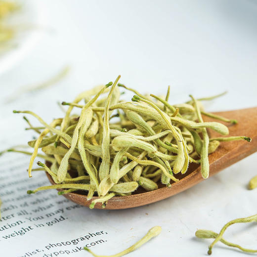 【第二罐半价！清香金银花30g罐装】鲜润色泽，颗颗完整清新浓郁，入口甘醇丝丝清凉，黄绿饱满， 金银花花茶 金银花茶 可泡水煮水健康 商品图2