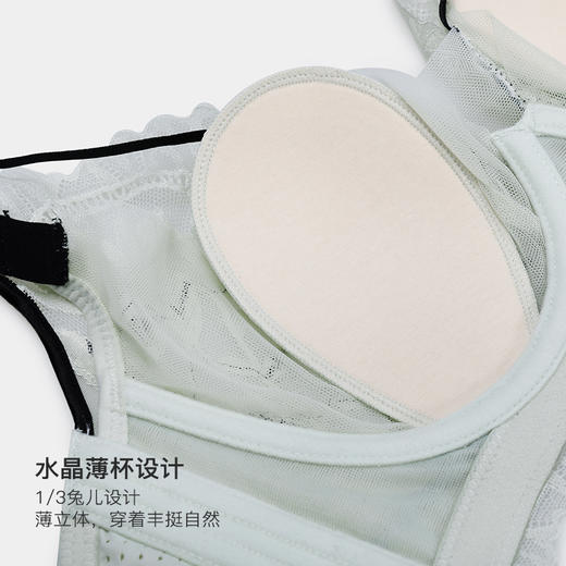 美季美优S爱丽丝仙境水晶杯文胸C/B  W351C04 商品图2
