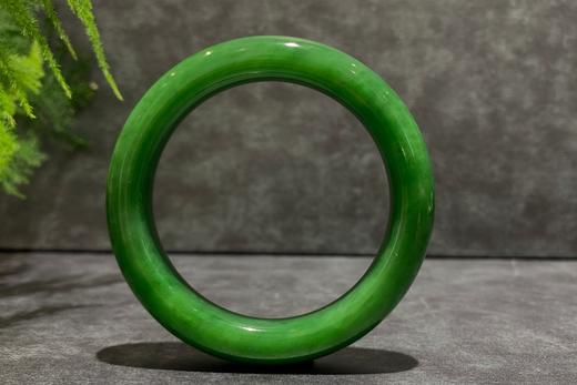 【御珠宫坊·传承系列】碧玉手镯54.5mm 商品图1