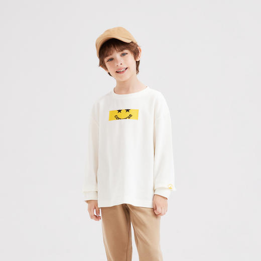 CONVERSE 匡威 秋 大童小童 长袖T恤 CNVN-LK-F139 商品图3