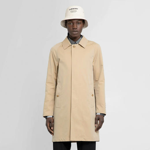 BURBERRY 巴宝莉 男士蜂蜜色卡姆登短外套风衣 卡其色 8065464 A1366 商品图1