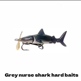 【积分商品】限量版螺旋桨多节灰礁鲨硬饵
