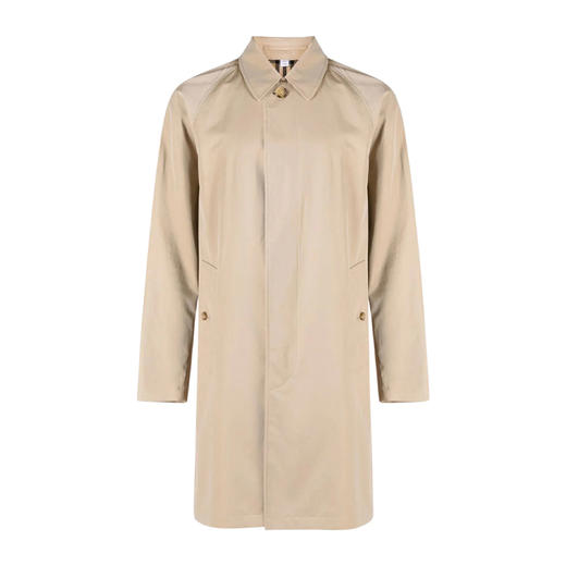 BURBERRY 巴宝莉 男士蜂蜜色卡姆登短外套风衣 卡其色 8065464 A1366 商品图0