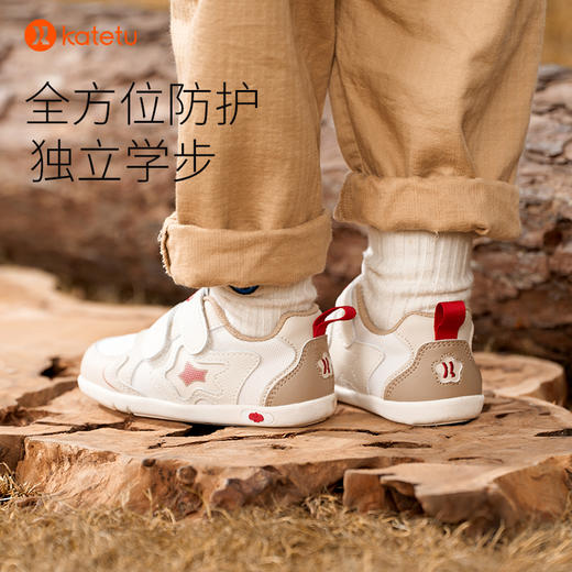 卡特兔学步鞋女童2023秋季新款婴儿鞋子网布透气软底防滑宝宝鞋 商品图2