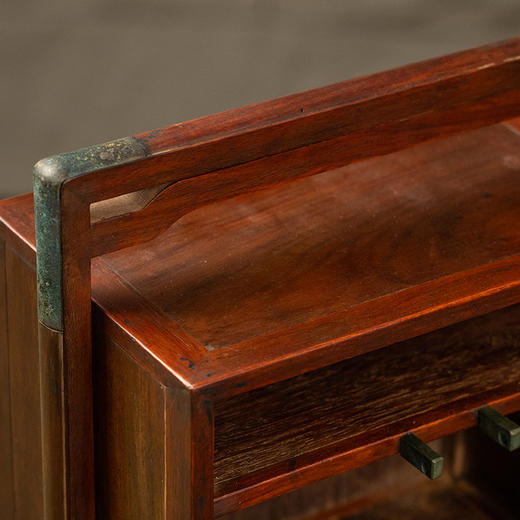 清 黄花梨提梁文房箱 商品图2