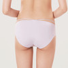 都市丽人薄透丝滑蕾丝+泳布三角女士内裤纯色内裤新年本命年红品LP31M1 商品缩略图2