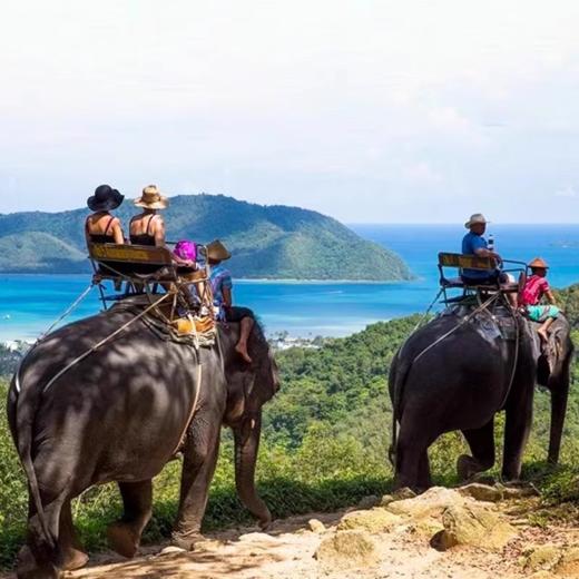 普吉岛【攀牙湾白水5KM刺激漂流+ATV山地越野车+骑大象+丛林飞跃、浏览热带瀑布 I泰式午餐|往返接送] 商品图2