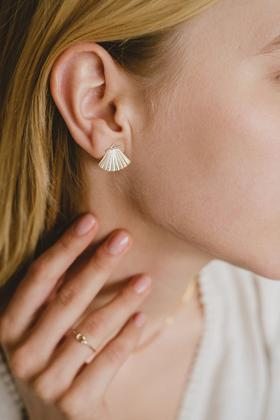 CHINA earrings - LINE 前后耳环